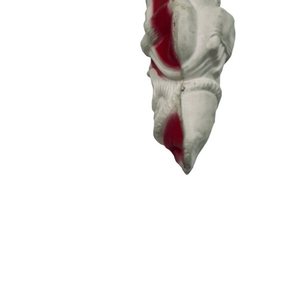 2 Vintage Irwin Standing Christmas Santa Claus w Gifts & Toy Sack Plastic 4" - Picture 15 of 16